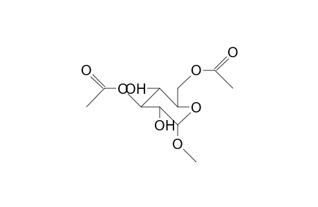Methyl 3,6-di-O-acetyl.alpha.-D-glucopyranoside
