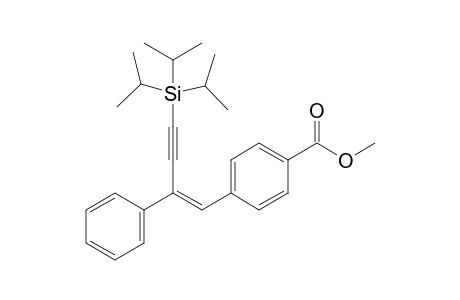 Methyl (Z)-4-(2-phenyl-4-(triisopropylsilyl)but-1-en-3-yn-1-yl)benzoate