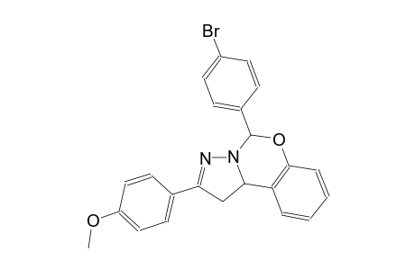 5-(4-bromophenyl)-2-(4-methoxyphenyl)-1,10b-dihydropyrazolo[1,5-c][1,3]benzoxazine