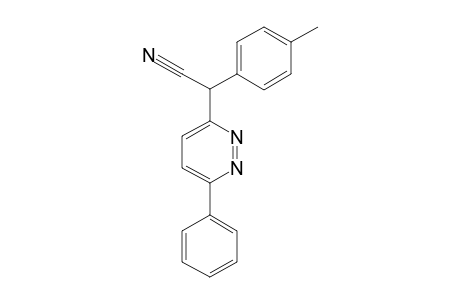 ALPHA-(4-TOLYL)-ALPHA-(6-PHENYLPYRIDAZIN-3-YL)-ACETONITRILE