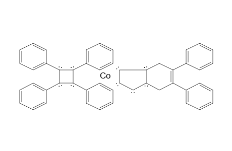 Cobalt, 1,6,7,8,9-.eta.-5-(3,4-diphenylbicyclo[4.3.0]non-1(9),3,6-enyl)-.eta.-4-(tetraphenylcyclobutadiene)