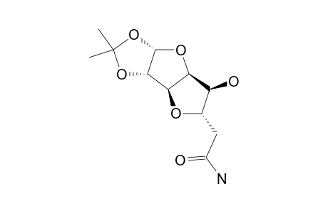 3,6-ANHYDRO-7-DEOXY-1,2-O-ISOPROPYLIDENE-ALPHA-D-GLYCERO-D-GLUCO-OCTOFURANURONOAMIDE