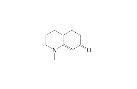 7(1H)-Quinolone, 2,3,4,4a,5,6-hexahydro-1-methyl-