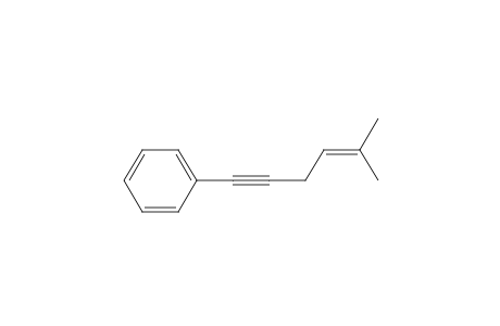 5-Methylhex-4-en-1-ynylbenzene