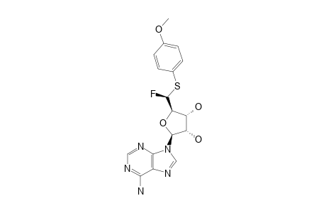 5'-(R)-FLUORO-5'-S-(4-METHOXYPHENYL)-5'-THIOADENOSINE