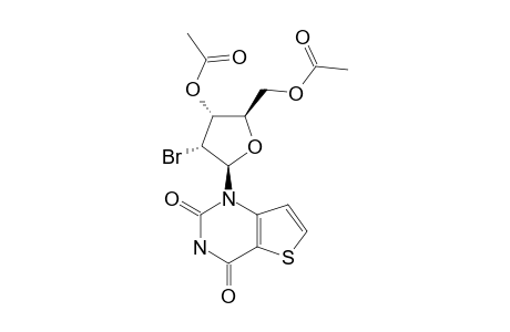 1-(2-BROMO-2-DEOXY-3,5-DI-O-ACETYL-BETA-D-RIBOFURANOSYL)-THIENO-[3.2-D]-PYRIMIDINE-2,4-DIONE