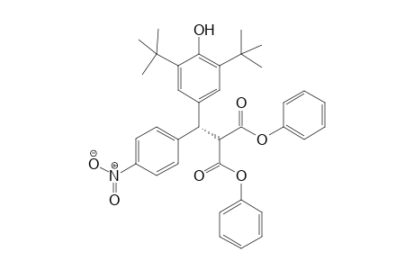 diphenyl (R)-2-((3,5-di-tert-butyl-4-hydroxyphenyl)(4-nitrophenyl)methyl)malonate