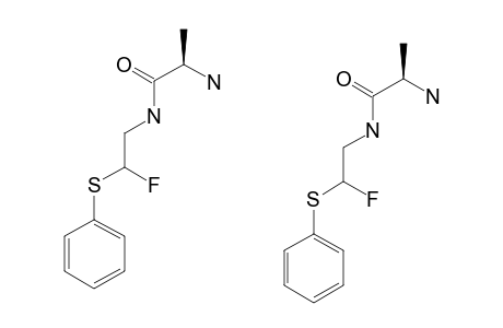 2-AMINO-N-[2-FLUORO-2-(PHENYLSULFANYL)-ETHYL]-PROPIONAMIDE