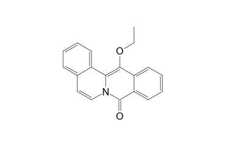 8H-Dibenzo[a,g]quinolizin-8-one, 13-ethoxy-