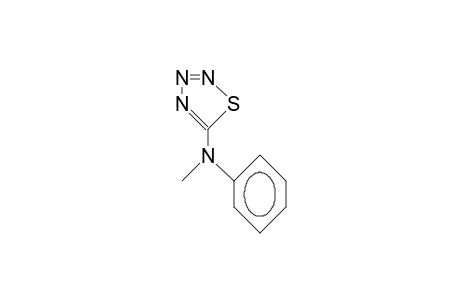 5-(N-Methylanilino)-1,2,3,4-thiatriazole