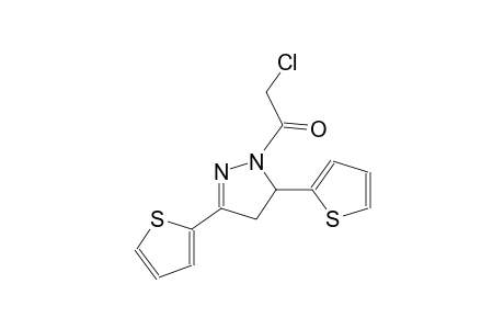 1-(chloroacetyl)-3,5-di(2-thienyl)-4,5-dihydro-1H-pyrazole