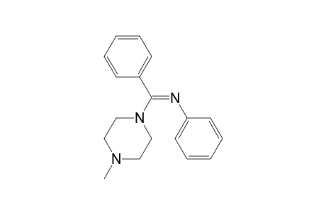 Piperazine, 1-methyl-4-[phenyl(phenylimino)methyl]-