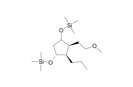 (trans)-3, (cis)-5-bis[(Trimethylsilyl)oxy]-(trans)-1-(methoxyethyl)-(trans)-2-t-propylcyclopentane