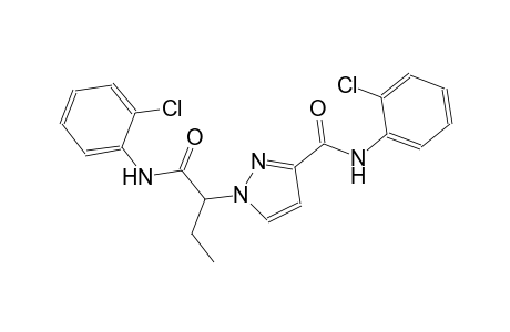 1H-pyrazole-1-acetamide, N-(2-chlorophenyl)-3-[[(2-chlorophenyl)amino]carbonyl]-alpha-ethyl-