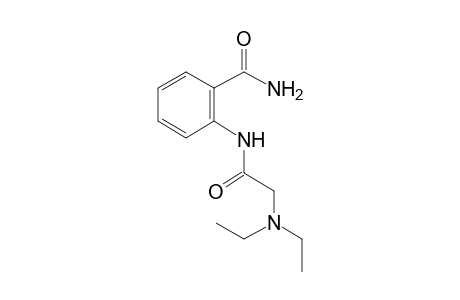 2-([(Diethylamino)acetyl]amino)benzamide