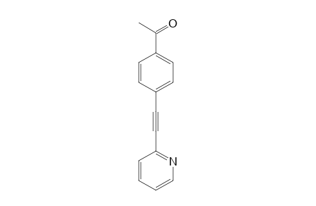 (4-Acetylphenyl)(2-pyridyl)ethyne
