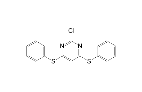 2-Chloro-4,6-bis(phenylsulfanyl)pyrimidine