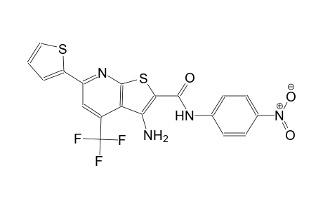 thieno[2,3-b]pyridine-2-carboxamide, 3-amino-N-(4-nitrophenyl)-6-(2-thienyl)-4-(trifluoromethyl)-