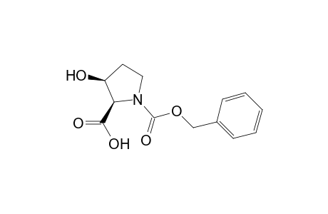(2R,3S)-1-benzyloxycarbonyl-3-hydroxy-pyrrolidine-2-carboxylic acid