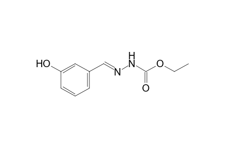 3-(m-hydroxybenzylidene)carbazic acid, ethyl ester