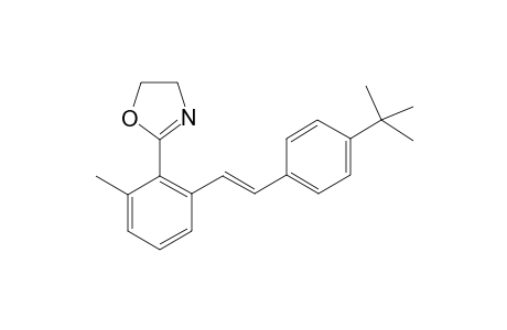 (E)-2-[2-methyl-6-(4-(tert-butyl)styryl)phenyl]oxazoline