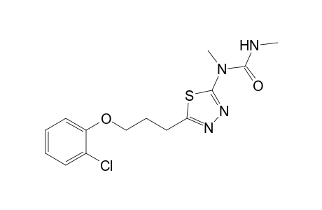 Urea, N-[5-[3-(2-chlorophenoxy)propyl]-1,3,4-thiadiazol-2-yl]-N,N'-dimethyl-