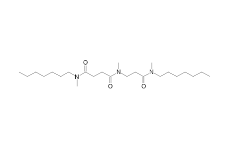 N-Heptyl-N'-[2-(heptyl-methyl-carbamoyl)-ethyl]-N,N'-dimethyl-succinamide