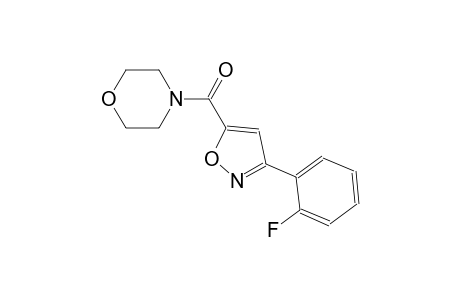 morpholine, 4-[[3-(2-fluorophenyl)-5-isoxazolyl]carbonyl]-