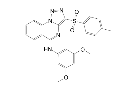 [1,2,3]triazolo[1,5-a]quinazolin-5-amine, N-(3,5-dimethoxyphenyl)-3-[(4-methylphenyl)sulfonyl]-