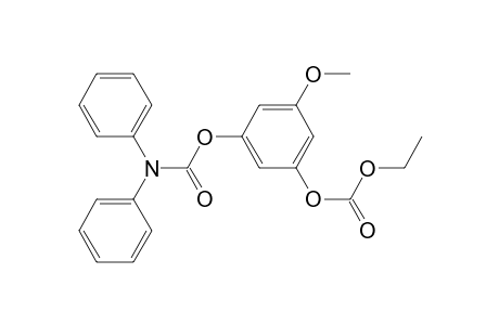 5-(N,N-Diphenylcarbamoyloxy)-3-(ethoxycarbonyloxy) anisole