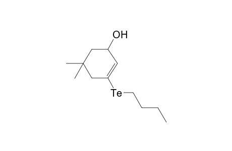 3-(Butyltellanyl)-5,5-dimethylcyclohex-2-enol
