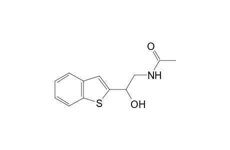 N-[2-(benzo[b]thien-2-yl)-2-hydroxyethyl]acetamide