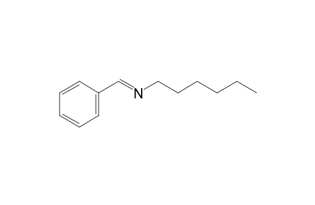 1-Hexanamine, N-(phenylmethylene)-