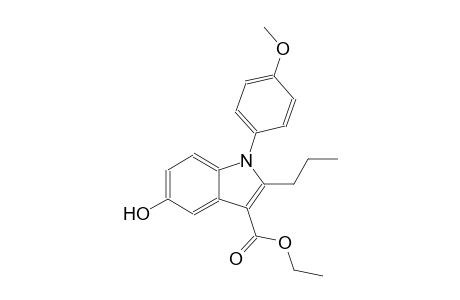 ethyl 5-hydroxy-1-(4-methoxyphenyl)-2-propyl-1H-indole-3-carboxylate