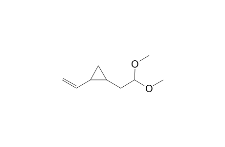 trans-1-(2,2-Dimethoxyethyl)-2-vinylcyclopropane diastereomer
