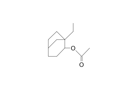1-Ethyl-exo-2-acetoxy-bicyclo(3.2.1)octane