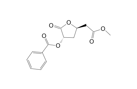 (2R,4S)-Methyl (4-benzoyloxy-5-oxo-tetrahydrofuran-2-yl)-acetate