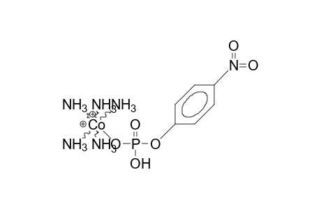 (4-Nitro-phenylphosphate)-(pentamino-cobalt) dication