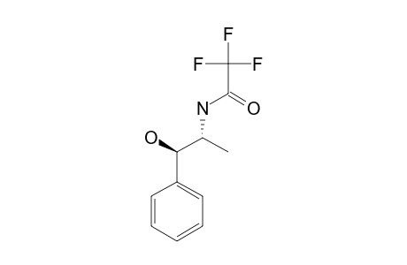 U-N-TRIFLUOROACETYL-2-AMINO-1-PHENYLPROPAN-1-OL