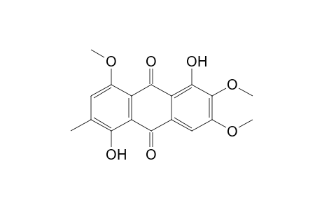 1,5-Dihydroxy-2,3,8-trimethoxy-6-methyl-9,10-anthraquinone