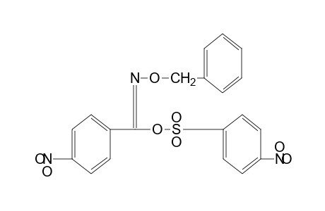 N-(BENZYLOXY)-p-NITROBENZIMIDIC ACID, ANHYDRIDE WITH p-NITROBENZENESULFONIC ACID