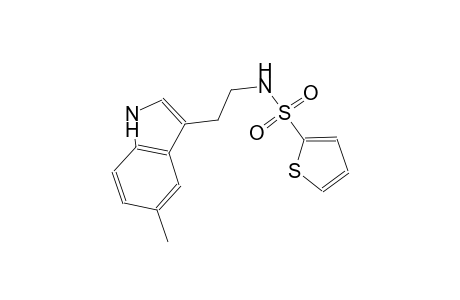N-[2-(5-methyl-1H-indol-3-yl)ethyl]-2-thiophenesulfonamide