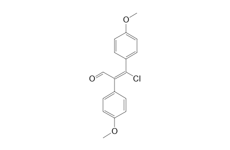 (E)-BETA-CHLORO-ALPHA,BETA-BIS-(4-METHOXYPHENYL)-ACROLEIN