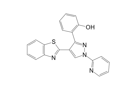 2-[4-(1,3-Benzothiazol-2-yl)-1-(pyridin-2-yl)-1H-pyrazol-3-yl] phenol