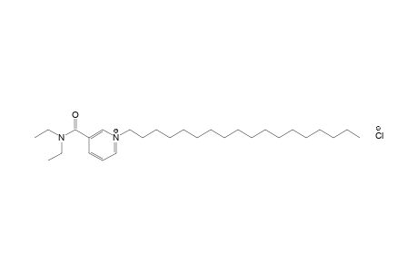 3-diethylcarbamoyl-1-octadecylpyridinium chloride