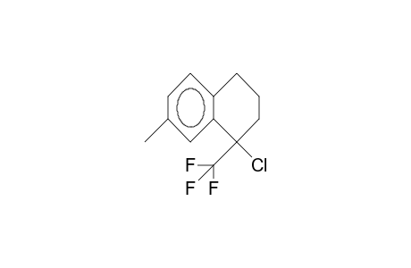 1-Chloro-1-trifluoromethyl-7-methyl-tetralin