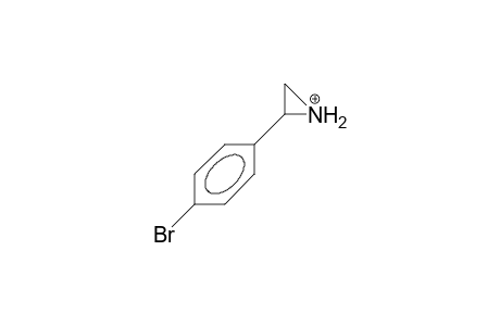 2-(4-Bromo-phenyl)-aziridinium cation