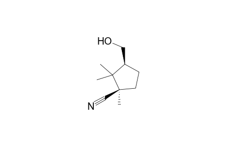 (1R,3S)-1,2,2-trimethyl-3-methylol-cyclopentanecarbonitrile