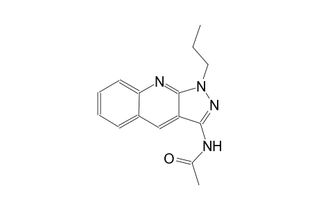 N-(1-propyl-1H-pyrazolo[3,4-b]quinolin-3-yl)acetamide
