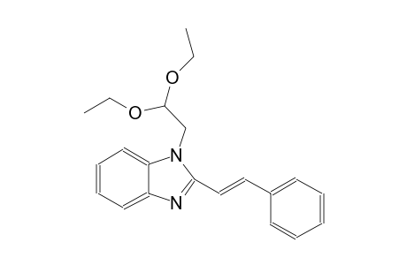 1H-benzimidazole, 1-(2,2-diethoxyethyl)-2-[(E)-2-phenylethenyl]-